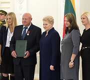 Apdovanojimų ceremonija.