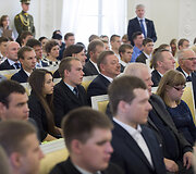 Apdovanojimų ceremonija.
