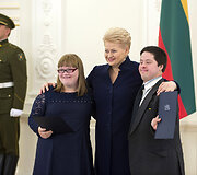 Apdovanojimų ceremonija.