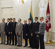 Apdovanojimų ceremonija.
