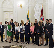 Apdovanojimų ceremonija.