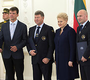 Apdovanojimų ceremonija.