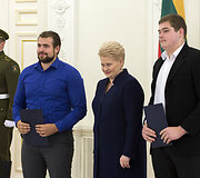 Apdovanojimų ceremonija.