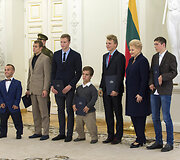 Apdovanojimų ceremonija.