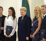 Apdovanojimų ceremonija.
