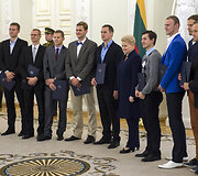 Apdovanojimų ceremonija.