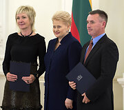 Apdovanojimų ceremonija.