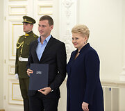 Apdovanojimų ceremonija.