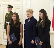 Apdovanojimų ceremonija.