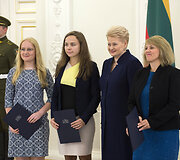 Apdovanojimų ceremonija.