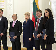Apdovanojimų ceremonija.