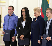 Apdovanojimų ceremonija.