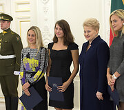 Apdovanojimų ceremonija.