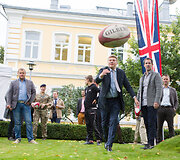 Regbio renginys britų ambasadoje