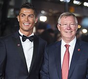 Cristiano Ronaldo ir Alexas Fergusonas