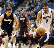 Goranas Dragičius ir Ricky Rubio