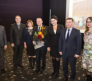 Apdovanojimų akimirka