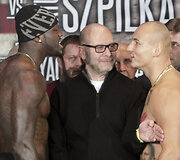 Arturas &Scaron;pilka ir Deontay Wilderis
