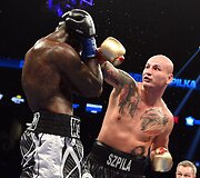 Deontay Wilderis prie&scaron; Arturą Szpilką
