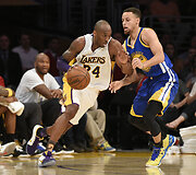 Kobe Bryantas ir Stephenas Curry