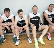 Žurnalistų krep&scaron;inio rungtynės