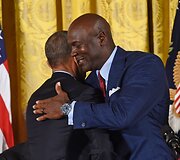 Michaelas Jordanas ir Barackas Obama