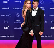 Luisas Figo su žmona