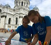 UNICEF vaikų bėgimas Kaune