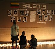 Sausio 13-osios minėjimas Vilniaus Balsių pagrindinėje mokykloje