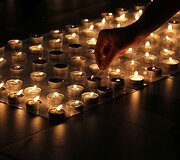 Sausio 13-osios minėjimas Vilniaus Balsių pagrindinėje mokykloje