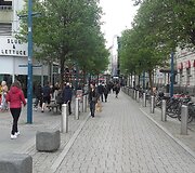 Viena i&scaron; Kardifo centrinių gatvių