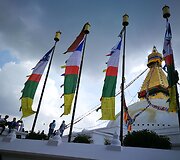 Baudanato stupa - viena įspūdingiausių budistinių &scaron;ventovių Pietų Azijoje