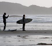 Plaukiojimas banglente lapkritį, Tofino