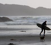 Plaukiojimas banglente lapkritį, Tofino