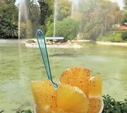 Net ant vaisių-čili pipirai