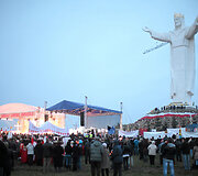 Jėzaus Kristaus statula Svebodzine