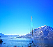 Como ežeras miestelyje Varenna