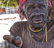 Senolė. Bedik genties kaimas. Senegalas