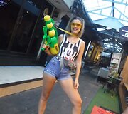 Vandens festivalyje Bankoke