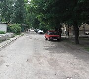 Mūsų namų Charkove kiemas