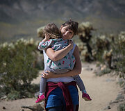 Laurai dukra &minus; mokytoja ir įkvėpėja (Joshua Tree nacionaliniame parke)