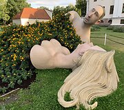 Nuotaikingi vaizdai prie Pakruojo dvaro_