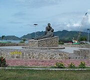 Dilio panorama ir keliautojai