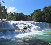 Agua azul (San Cristobal de las Casas)
