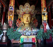 Ladakh vienuolyno dekoras