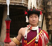 Odisha genties vyras Indijoje