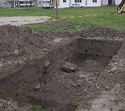 Kėdainiuose atkastos masinės kapavietės