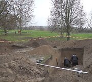 Kėdainiuose atkastos masinės kapavietės