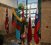 &bdquo;Tikslas &ndash; Amerika&ldquo; savanorė Aistė Žemaitienė Lietuvos ambasadoje Otavoje, Kanadoje