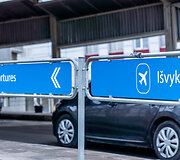 &bdquo;Kiss and Fly&ldquo; sistema Vilniaus oro uoste